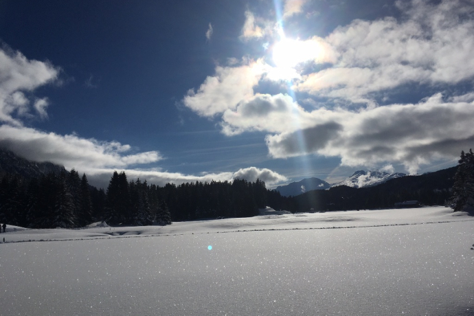 Heidsee im Winterkleid