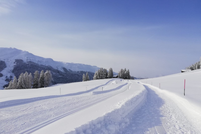 Winter wonderland on the Mittelberg