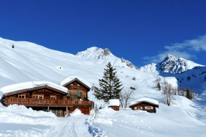 Heimeli und Umgebung Winter