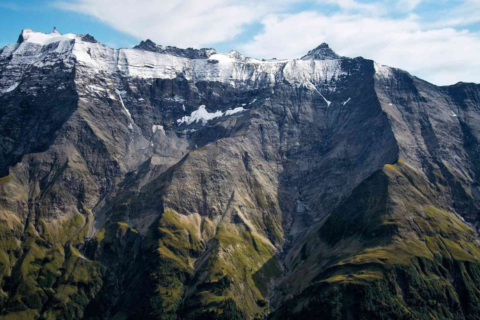 Glarus main thrust on the Ringelspitz