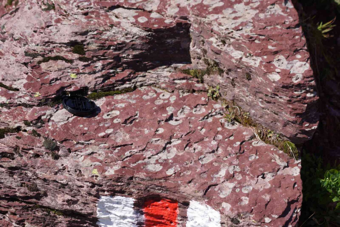 Verrucano on the Upper Murgsee