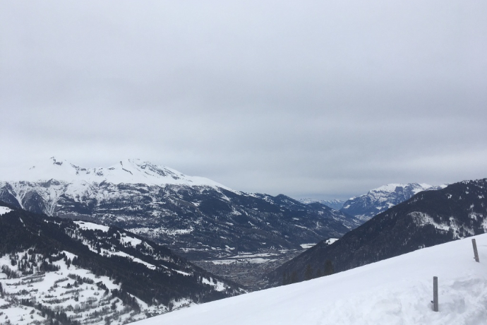 Ausblick von Capfeders auf Chur
