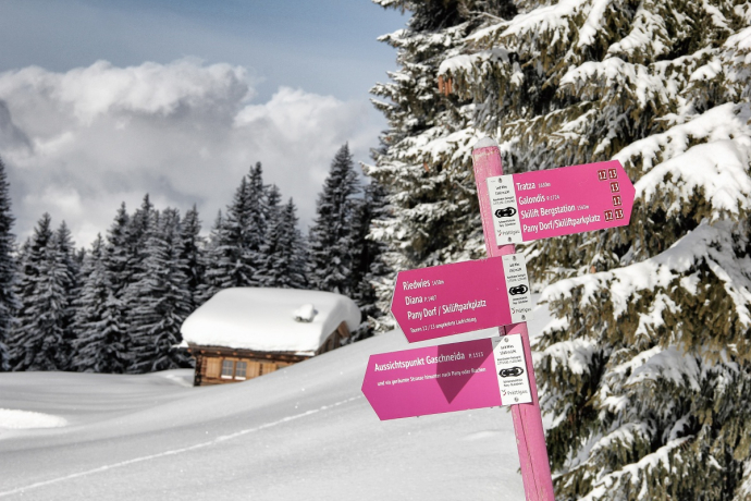 Panyer Rundtour Schneeschuhtour