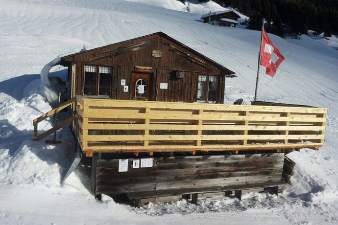 Sonnenterrasse auf dem Hochsitz