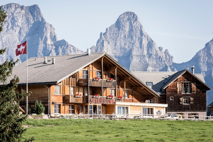 Dessert dans la Sennenstube