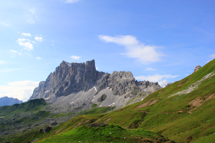 Drusenfluh von der Carschinahütte SAC