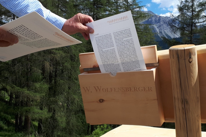 Poems and stories by the poet-pastor William Wolfensberger