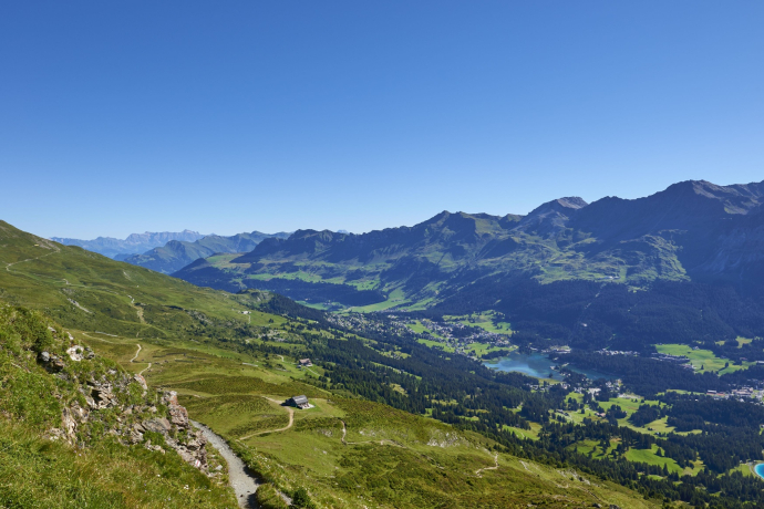 View from Piz Scalottas