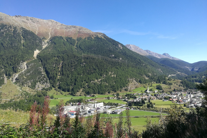 View of Zernez