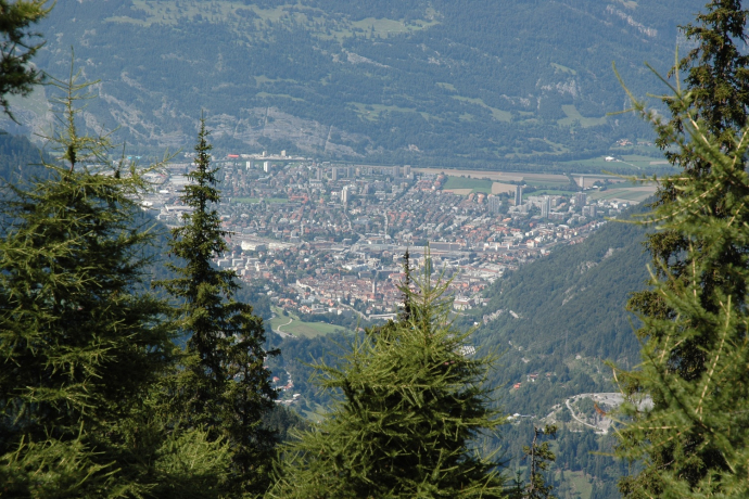 Chur aus dem Schanfigg