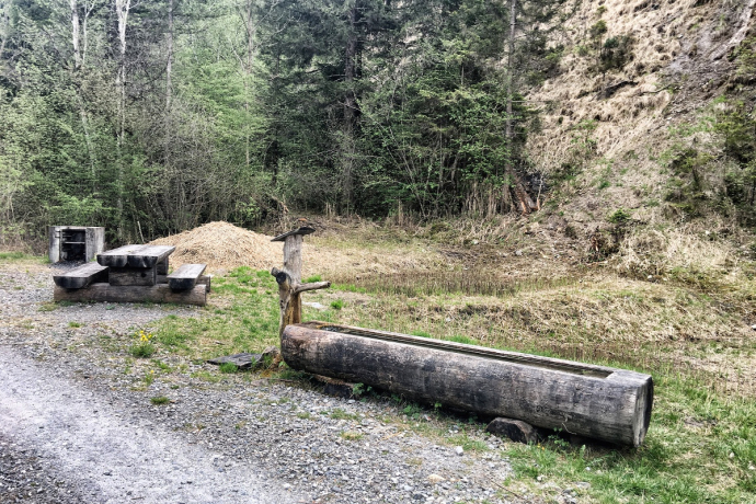 Grillplatz / Feuerstelle beim Naturwaldreservat Chopfwald Grüsch (oua_39140589_image)