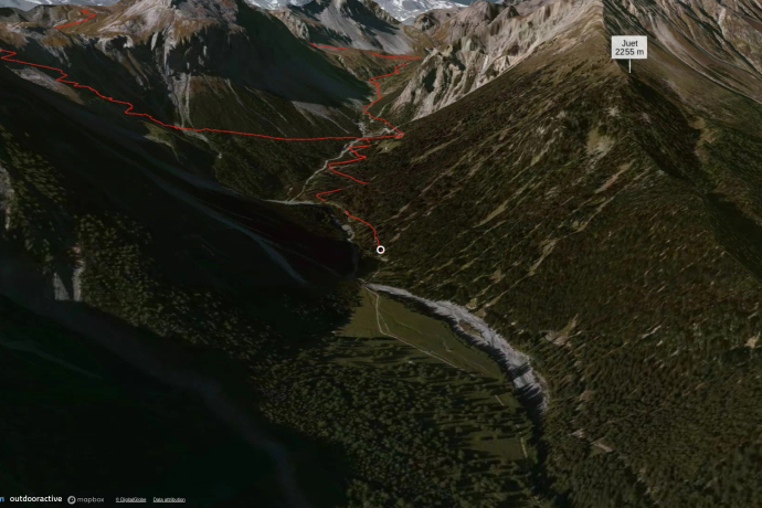 Bergtour in Graubünden: Sta.Maria, Prà da Vau - Lai da Rims - Alp Sot - Prà da Vau