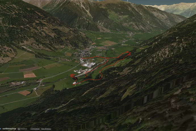 Wanderung in Graubünden: Müstair - Cascada da Pisch - Guad - Müstair