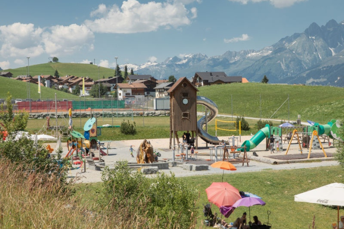 Spielplatz Rufalipark, Obersaxen