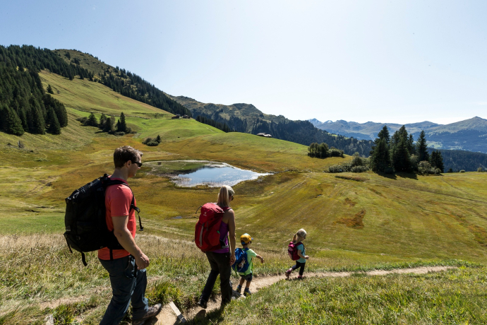 Presso l'area naturale protetta del lago Stelsersee