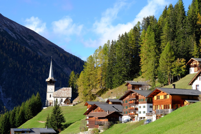 Monstein - das typische Walserdorf