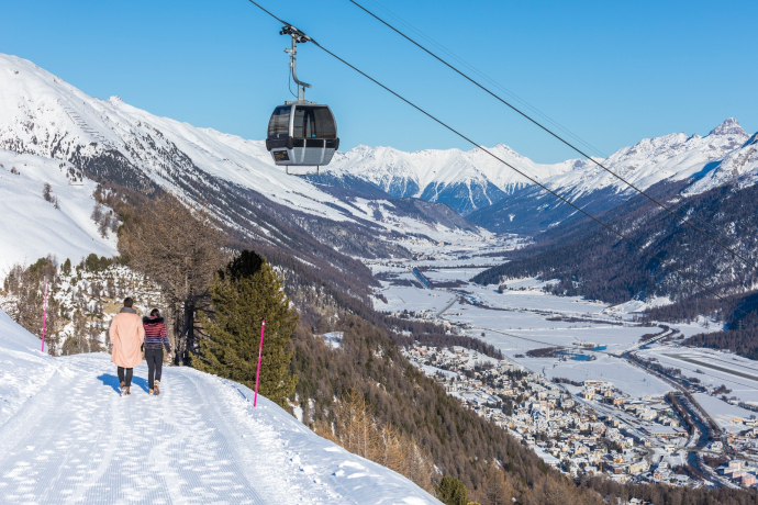 parcours hivernal Marguns-Chantarella
