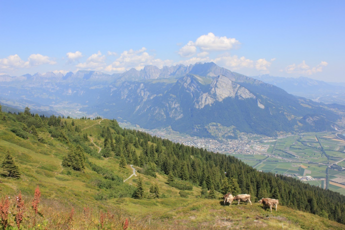Alpine idyll off the trail