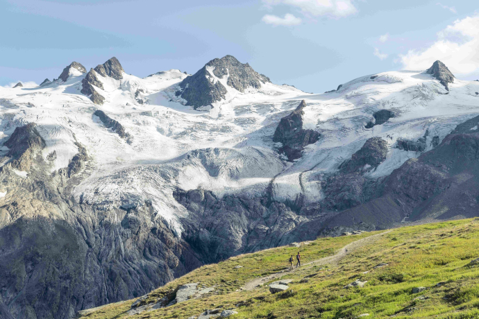 Parcours vers la cabane Coaz