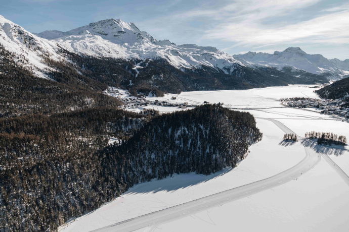 Champfèrersee und Silvaplanersee