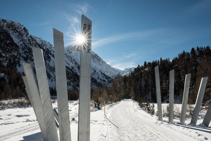 Morteratsch glacier tear