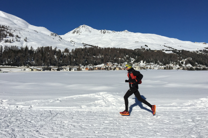 Trailrunner bei Champfèr