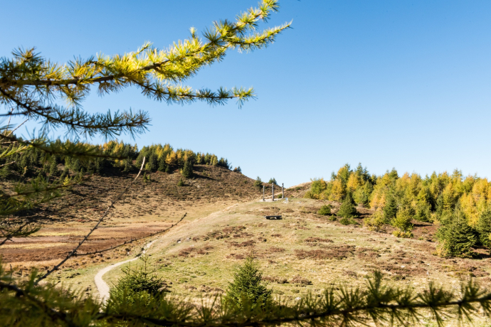Panorama circular hiking route Mutta