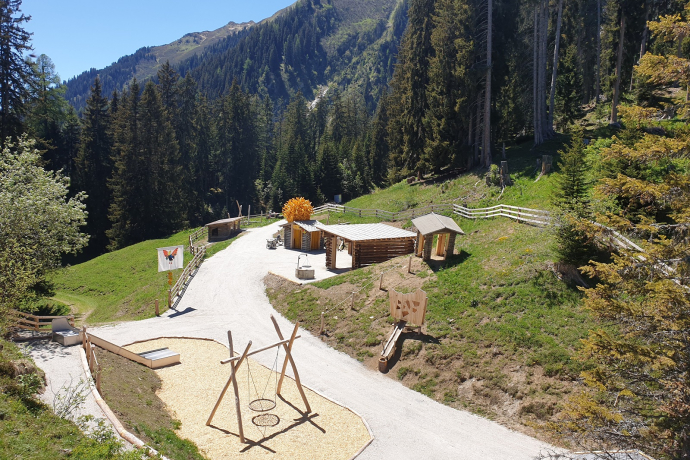 Valentins Nature Play Area Overview