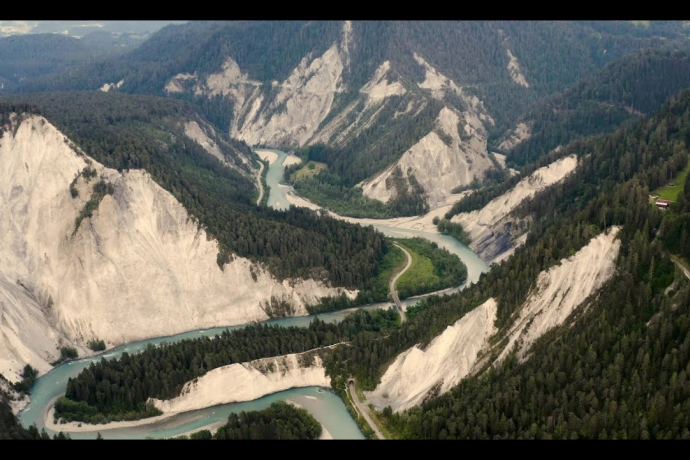 Rheinschlucht Wanderung (Ilanz-Reichenau)