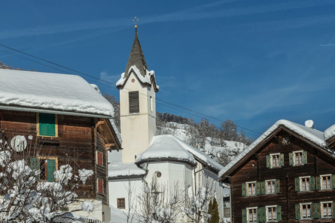 Kapelle Peiden, Winter