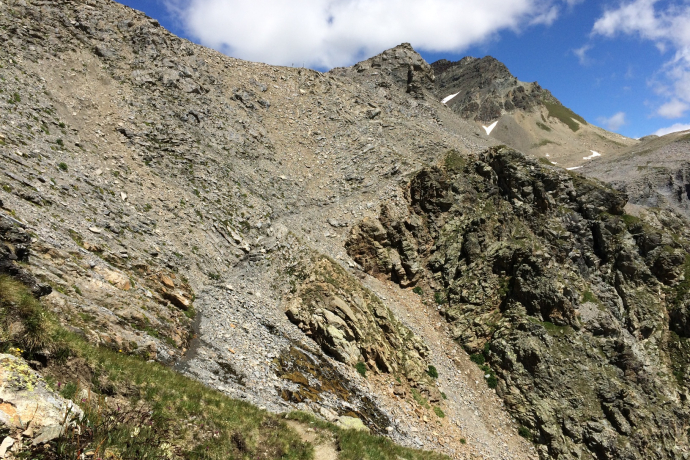 Übergang zur Fuorcla Pischa