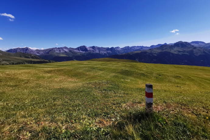 View of the upper Schanfigg
