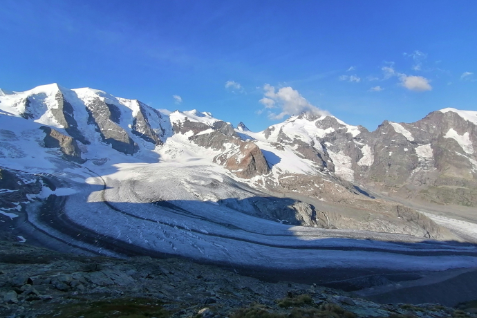 Morgenstimmung auf der Diavolezza