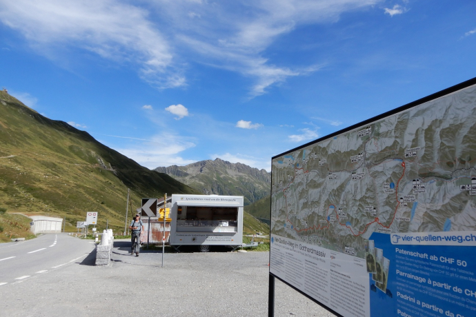 Start zum Vier-Quellen-Weg