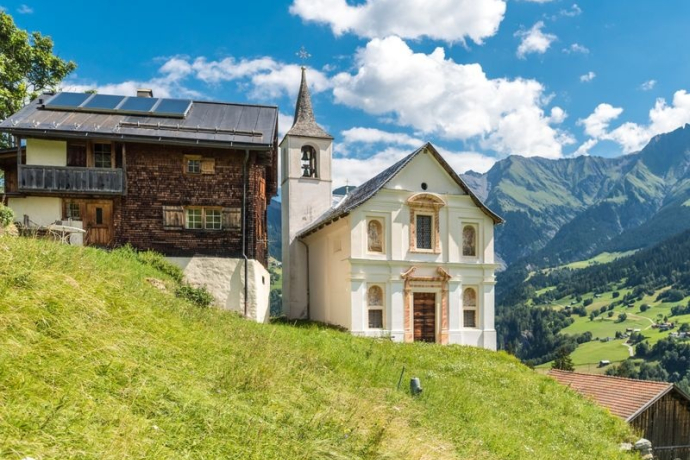 Kapelle Sogn Murezi Cumbel Valgronda