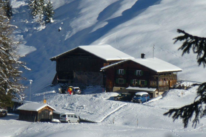 Haus Türli im Winter Haus Türli im Winter