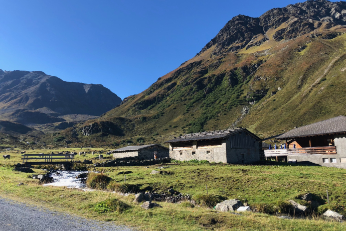 Parkplatz und Restaurant Dürrboden