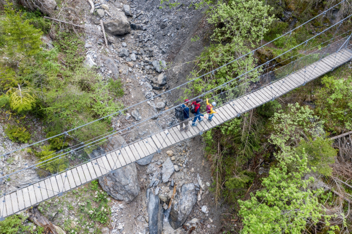 Ponte sospeso Val Meltger