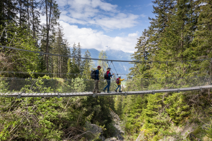 Ponte sospeso Val Meltger