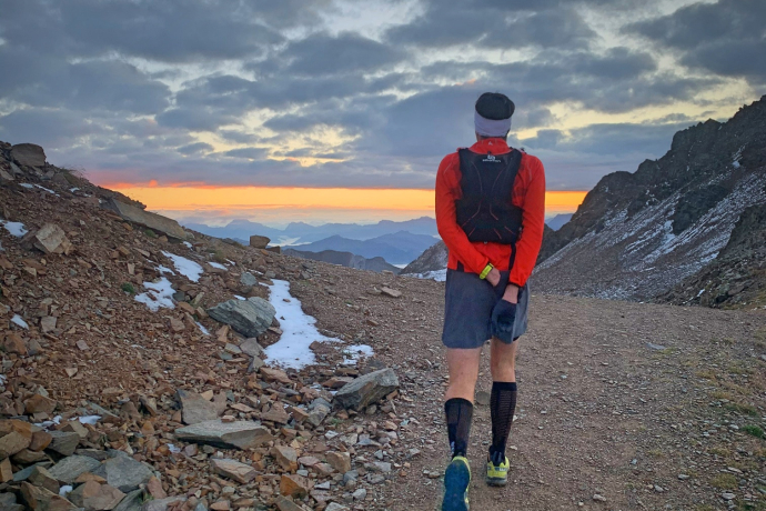 Sonnenaufgang vom Rothorn