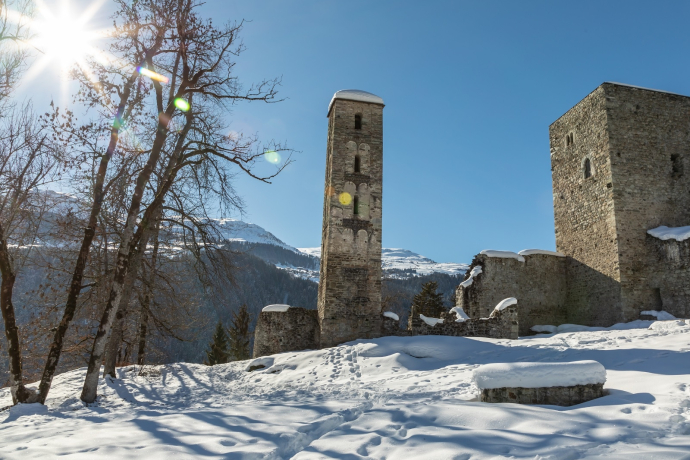 Schneeschuhwanderung Munt Sogn Gieri ab Waltensburg (oua_53327840_image)