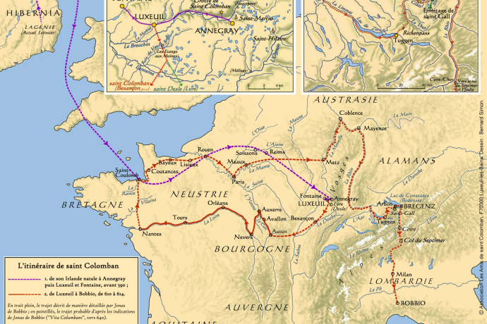 Kolumbansweg Bangor-Bobbio