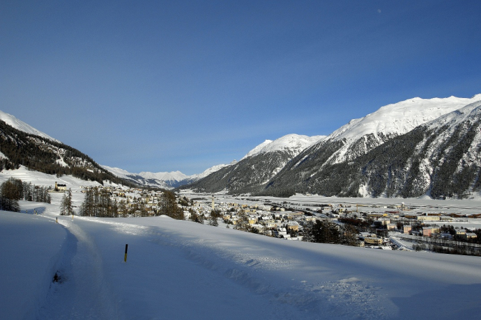 View of Samedan