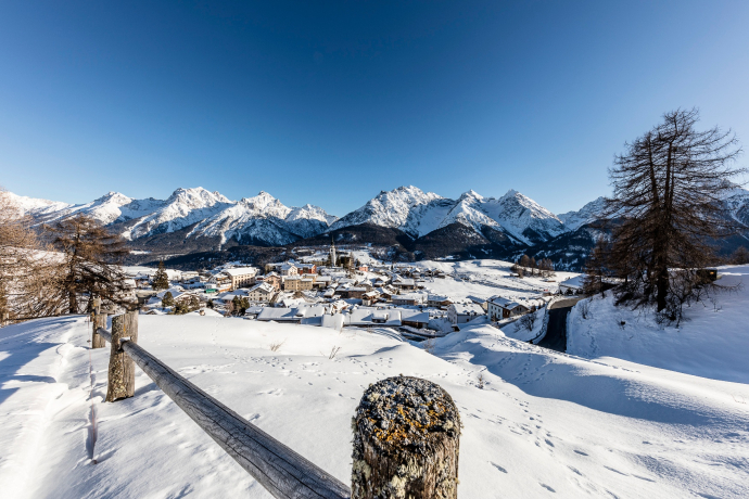 Ftan in winter Ftan in winter
