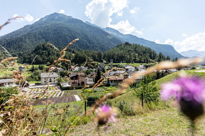 Susch im Sommer