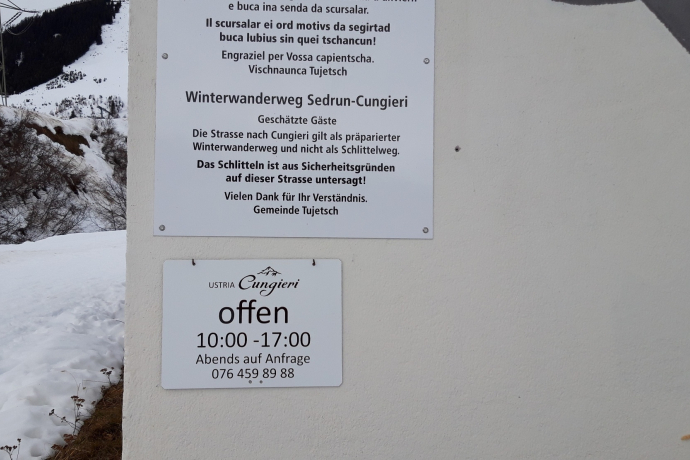 Information about the restaurant