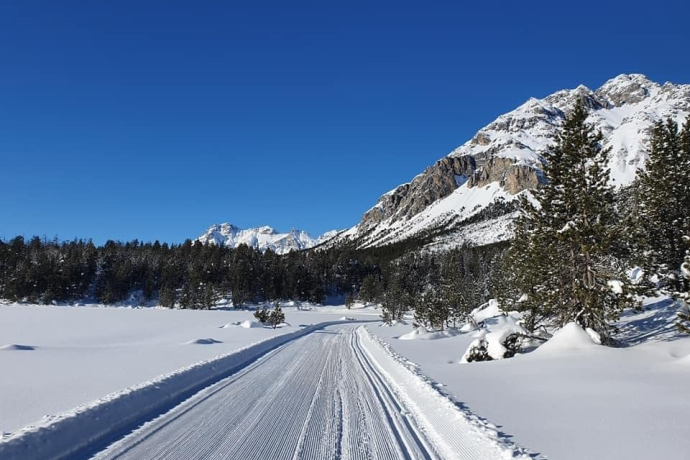 Vue en direction du Parc national suisse, nord-ouest