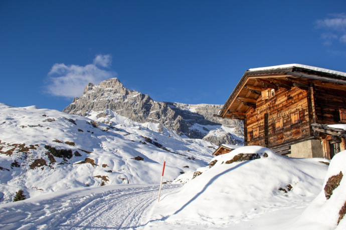 Partnun mit Blick zur Sulzfluh