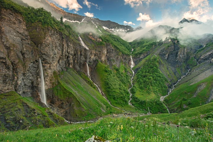 Route des Staunens Weisstannental