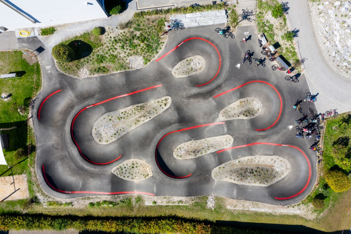 Flims Dorf Pumptrack Velosolutions Flims Dorf Pumptrack Velosolutions